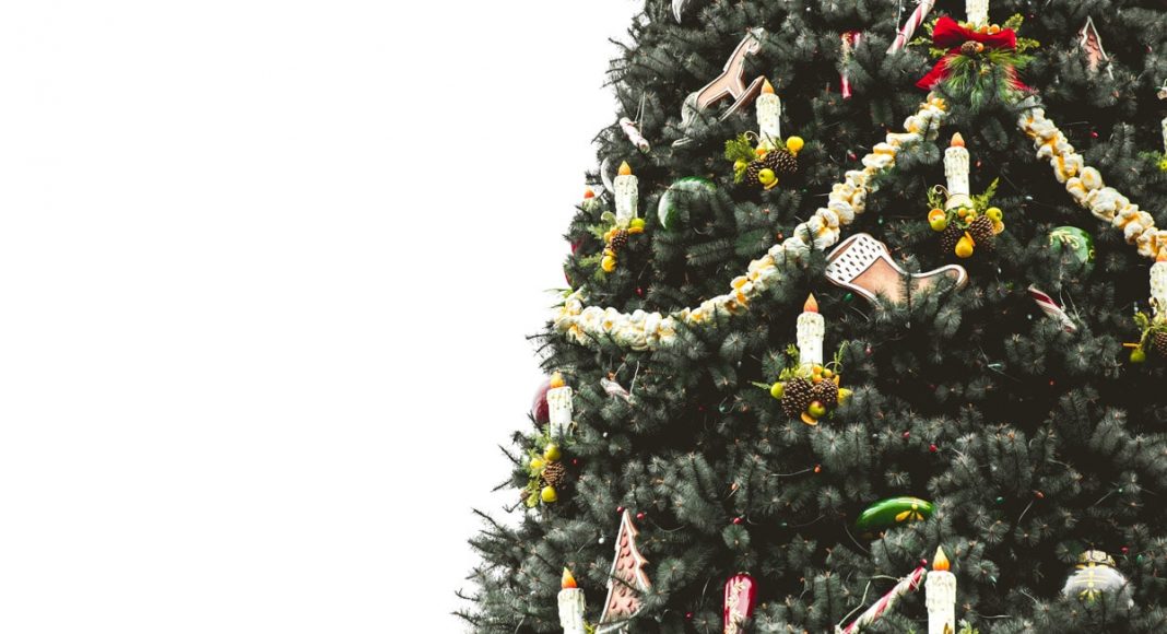 how upside down christmas trees became this years holiday trend