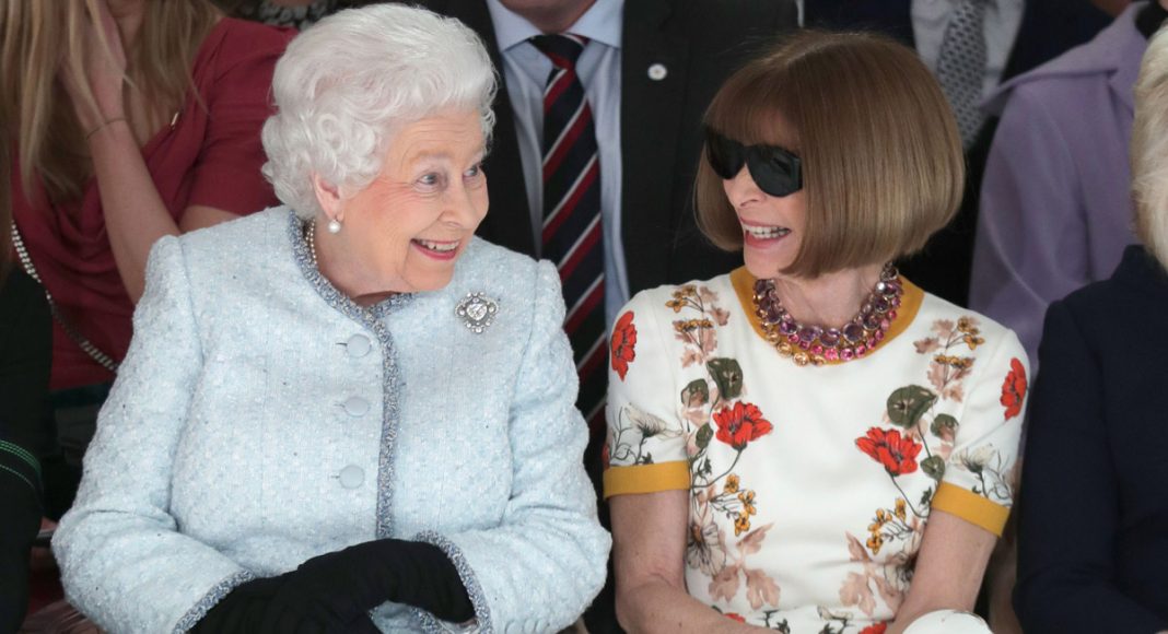 Watch Anna Wintour Shade The Queen Of England At NYFW