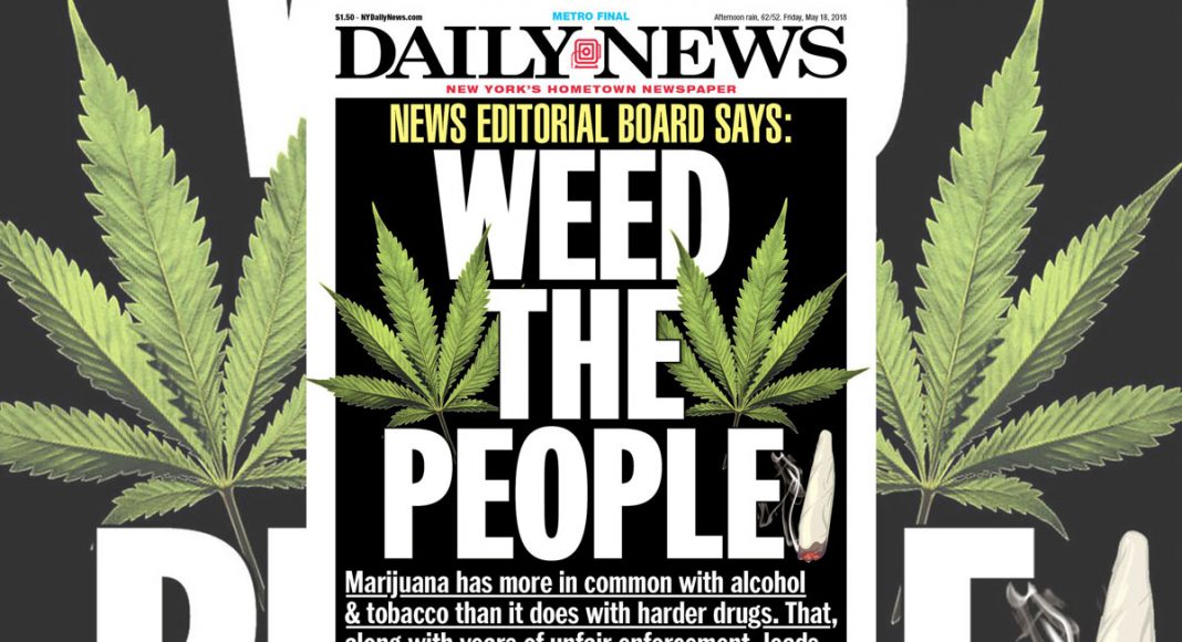 NY Daily News: It's Time To End Reefer Madness!