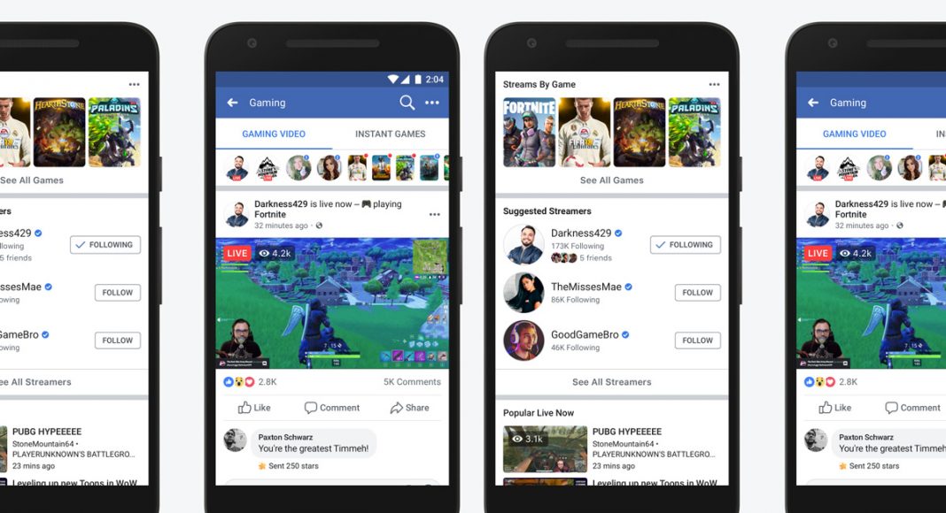 Facebook Launches A Hub For Gaming Content