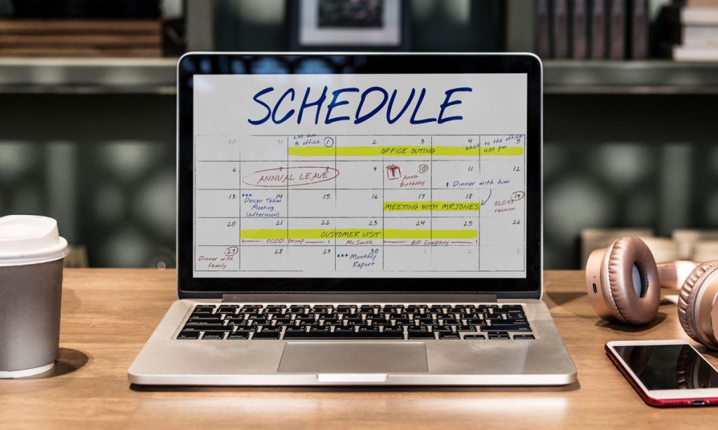 setting a schedule can make you less productive