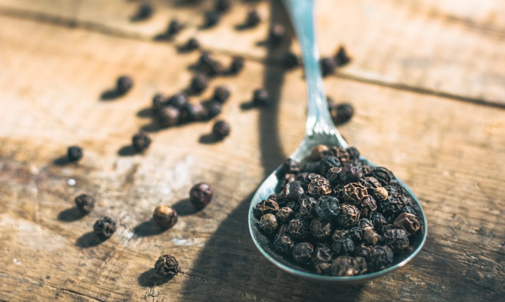 black peppercorn is the perfect fix for weed paranoia