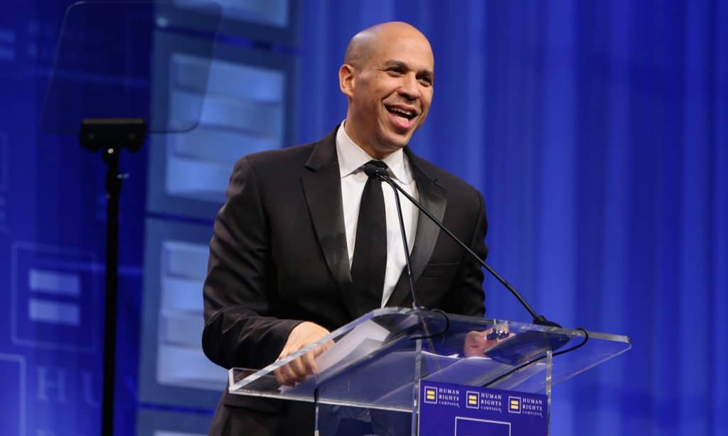 Cory Booker: If Marijuana Is 'Essential Business,' Legalize It Federally