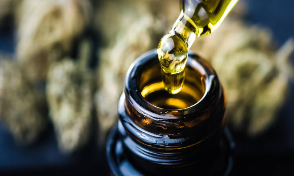 CBD oil cannabis tincture